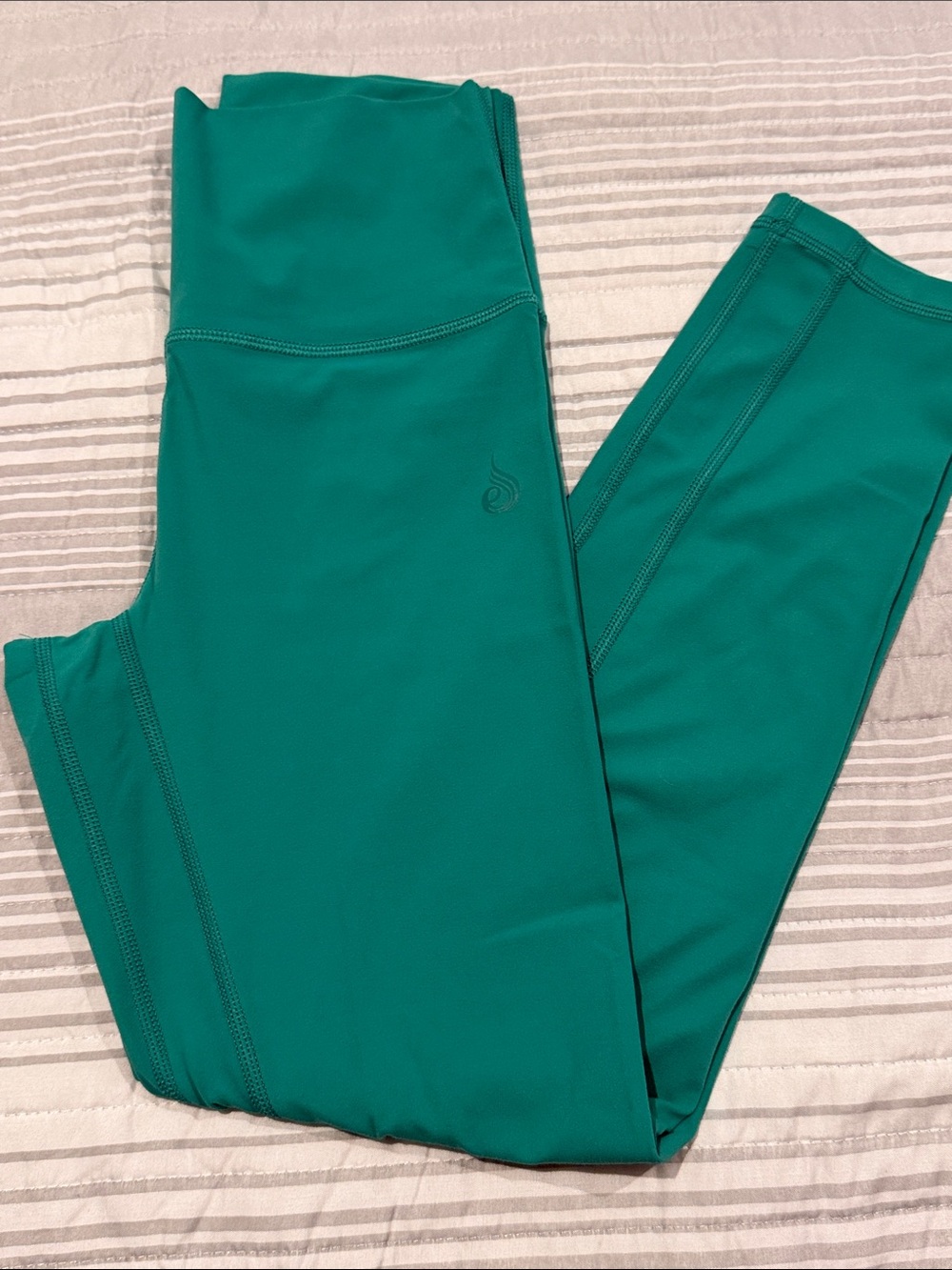 Ryderwear Teal High-Waist Leggings